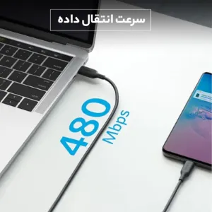 تصویر  کابل USB-C انکر مدل A8856H11 طول 1.8 متر