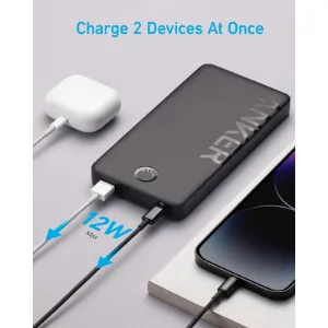 تصویر   پاوربانک انکر مدل  12W 10000mAh A1334H11