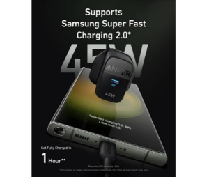 تصویر  شارژر دیواری 45W انکر مدل Anker 313 A2643