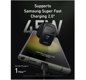 تصویر  شارژر دیواری 45W انکر مدل Anker 313 A2643