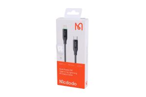 تصویر  کابل لایتنینگ به Type-C مک دودو Mcdodo CA-305 دارای قطع کن خودکار طول 1.2 متر توان 36 وات